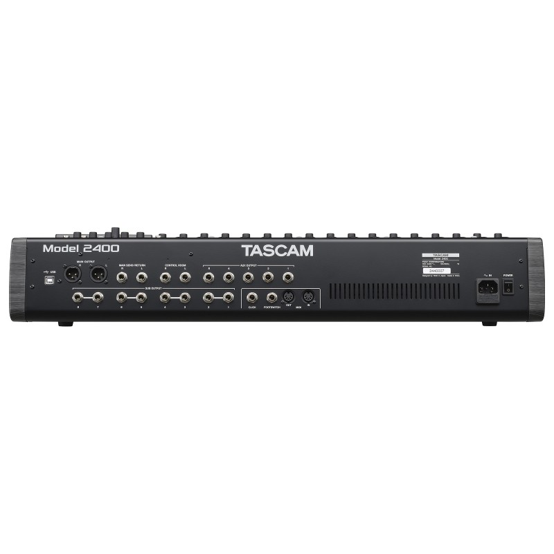 Tascam Model 2400 - 24-kanałowy mikser rejestrujący - 7 Tascam Model 2400 - 24-kanałowy mikser rejestrujący - 7