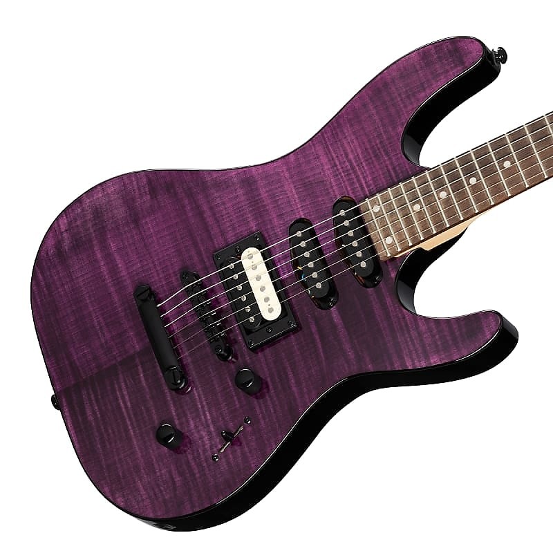 Kramer Striker HSS ST TP Transparent Purple - gitara elektryczna - 3