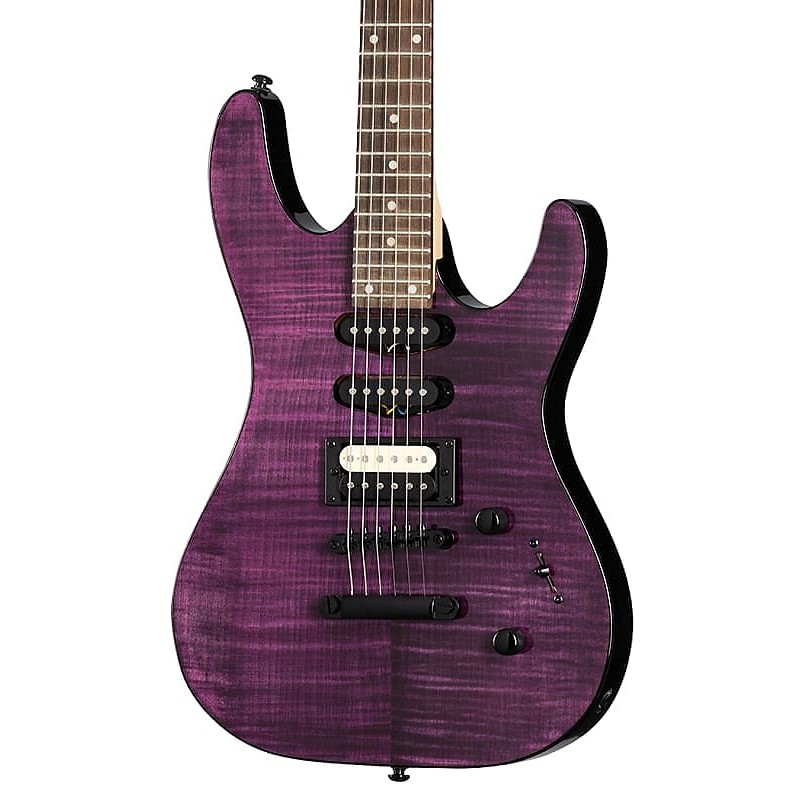 Kramer Striker HSS ST TP Transparent Purple - gitara elektryczna - 4