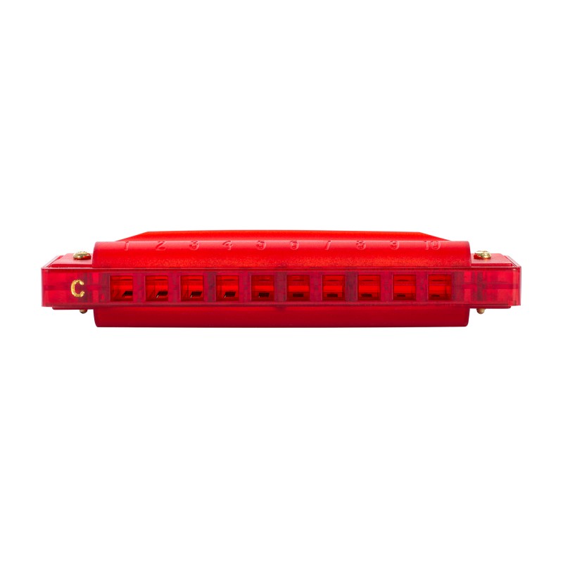 Cascha Fun Blues Harmonica Red - harmonijka ustna - 4