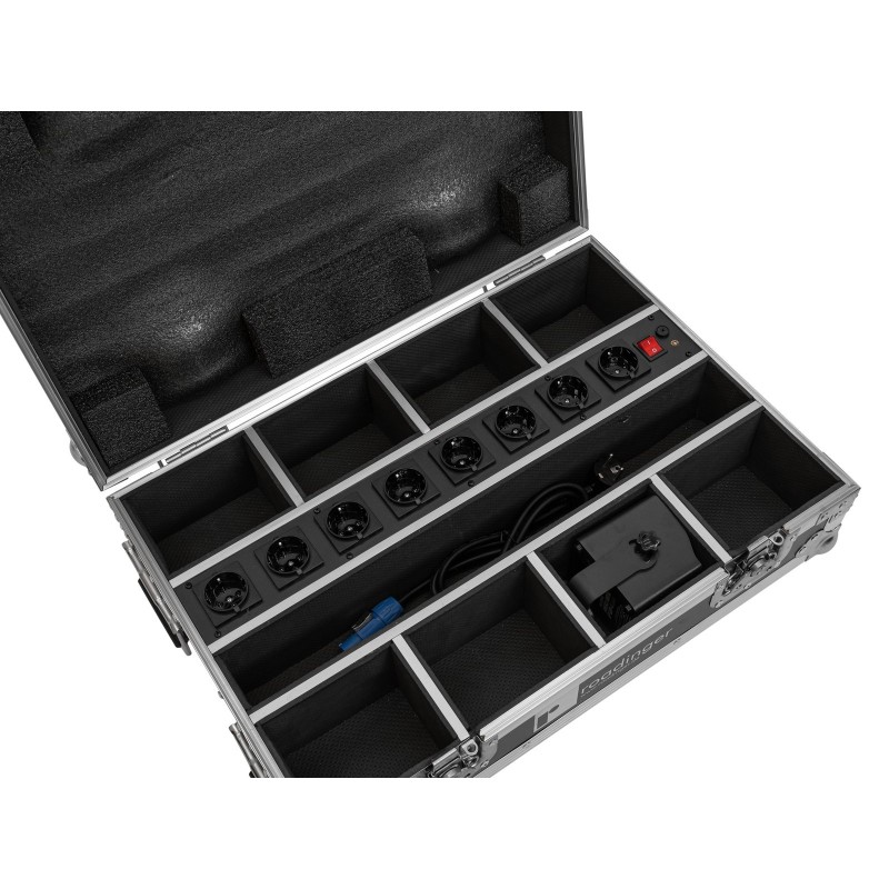 Roadinger Skrzynia transportowa 8x AKKU Mini IP UP-4 QCL Spot MK2 Roadinger Skrzynia transportowa 8x AKKU Mini IP UP-4 QCL Spot MK2