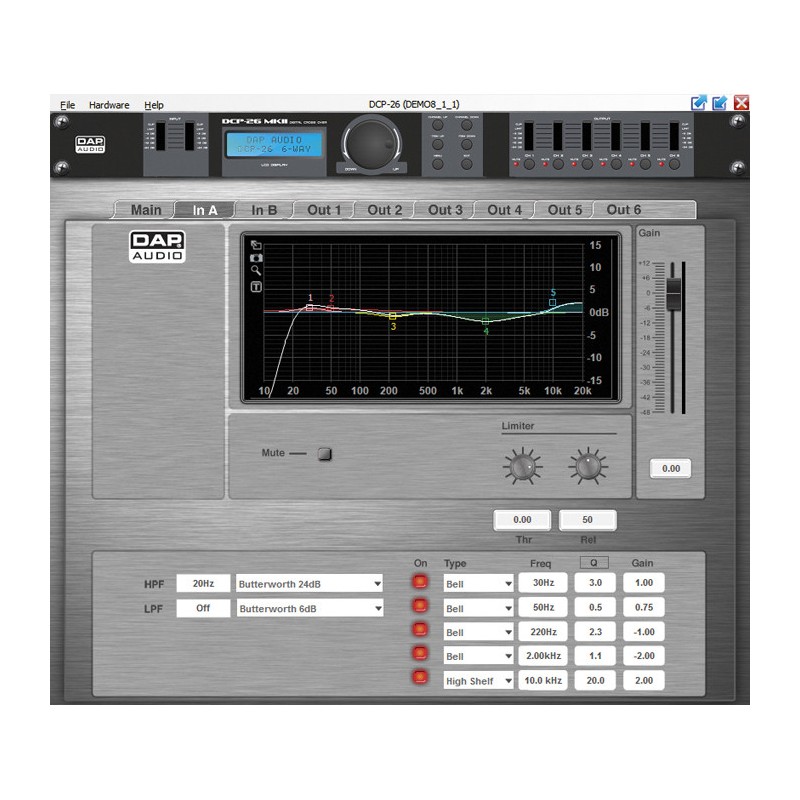 DAP Audio DCP-26 MKII - Crossover - 5