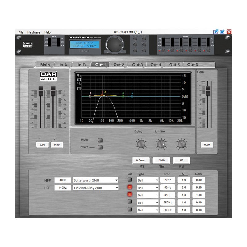 DAP Audio DCP-26 MKII - Crossover - 6