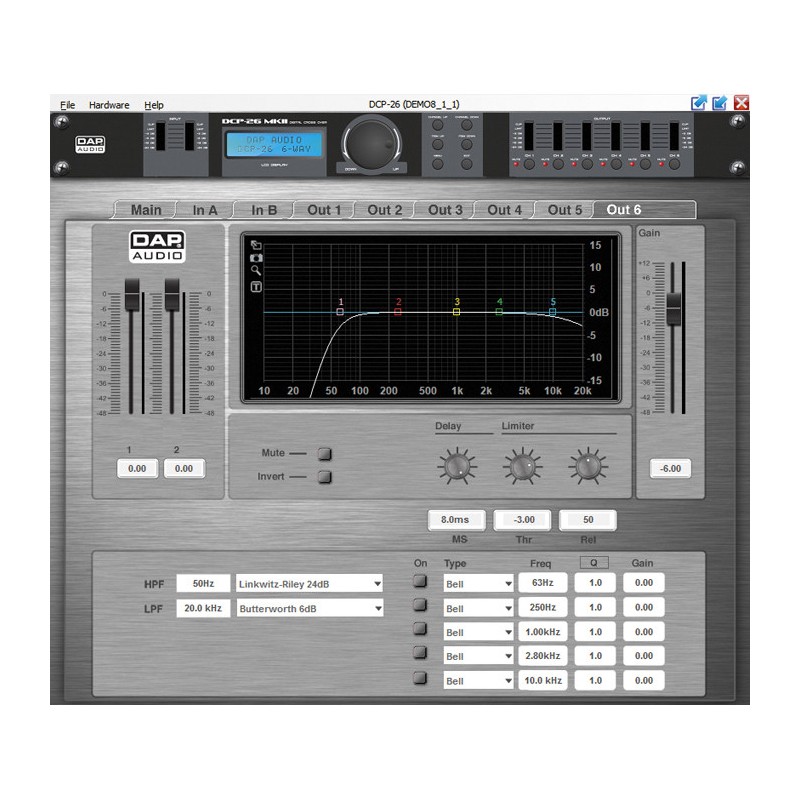 DAP Audio DCP-26 MKII - Crossover - 7