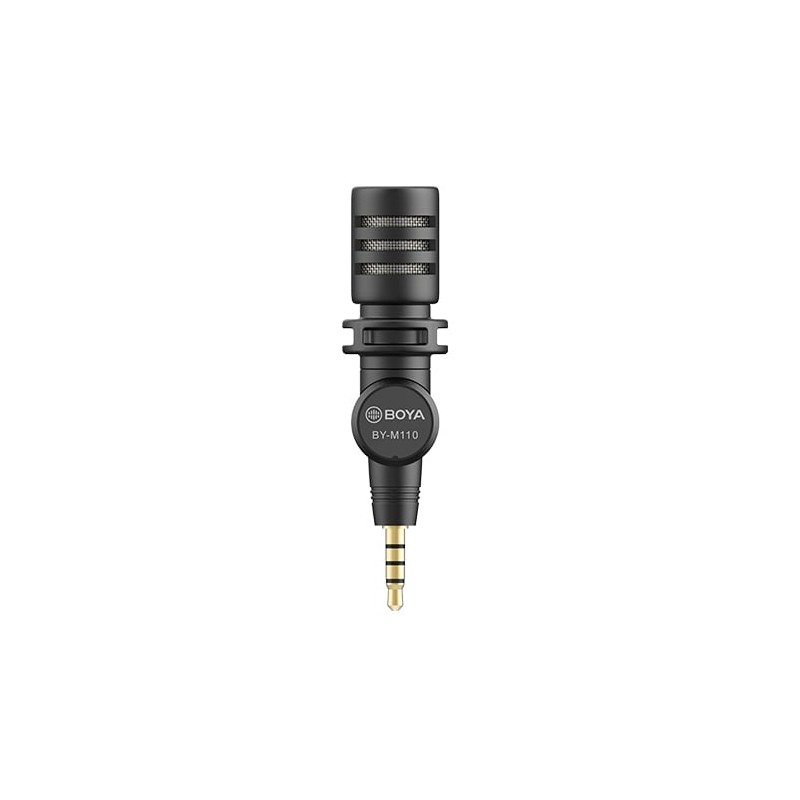 Boya BY-M110 - Mikrofon TRRS 3,5 mm do smartfona