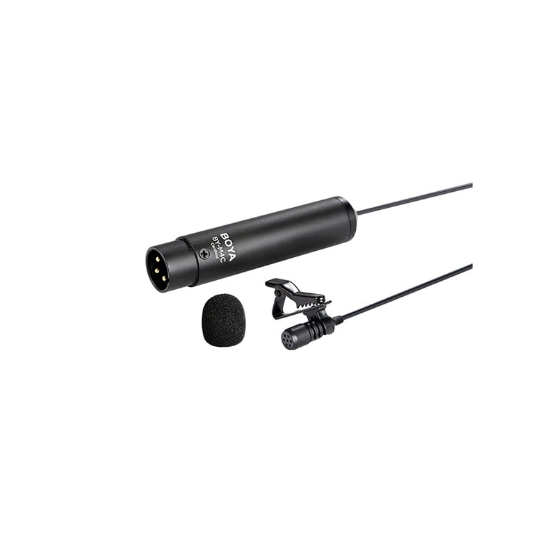 Boya BY-M4C - Mikrofon krawatowy XLR Boya BY-M4C - Mikrofon krawatowy XLR
