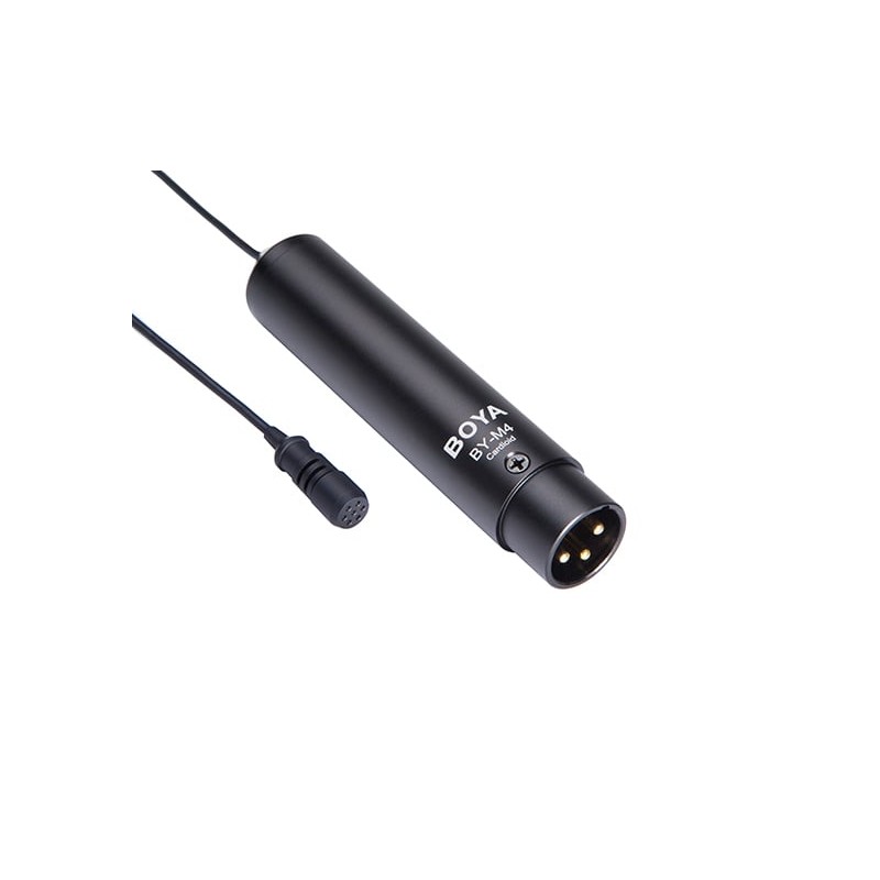 Boya BY-M4C - Mikrofon krawatowy XLR Boya BY-M4C - Mikrofon krawatowy XLR