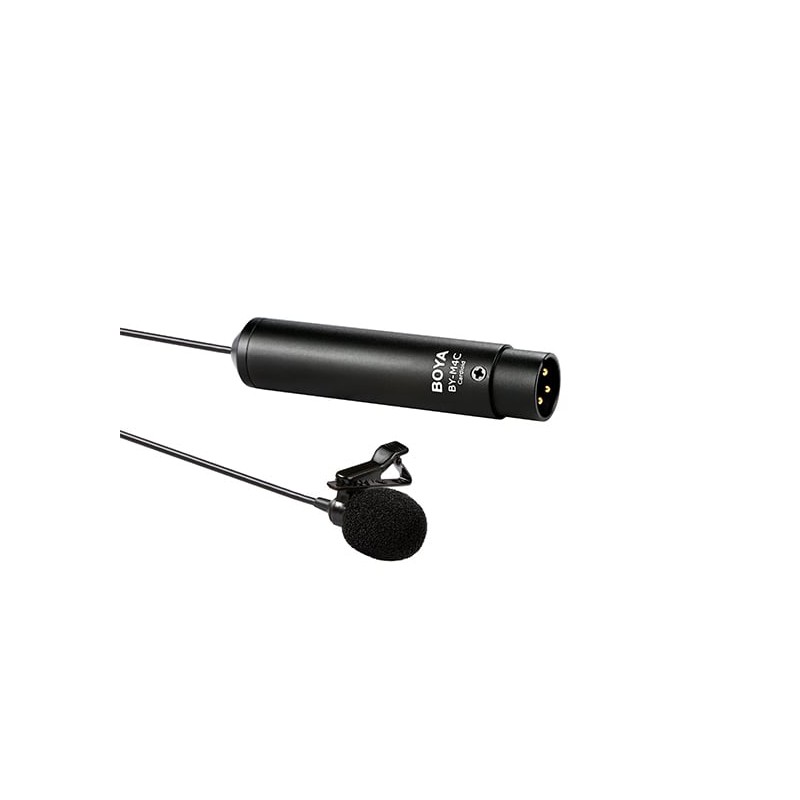 Boya BY-M4C - Mikrofon krawatowy XLR Boya BY-M4C - Mikrofon krawatowy XLR