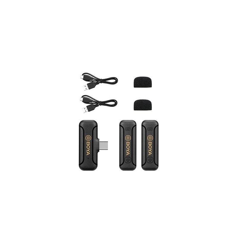 Boya BY-WM3T2-U2 - Bezprzewodowy system mikrofonowy USB-C Boya BY-WM3T2-U2 - Bezprzewodowy system mikrofonowy USB-C