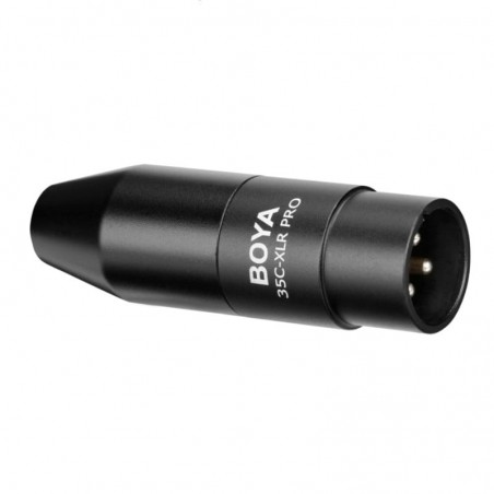 Boya 35C-XLR Pro - Adapter 3,5 mm Mini Jack na XLR dla mikrofonów o zasilaniu Phantom