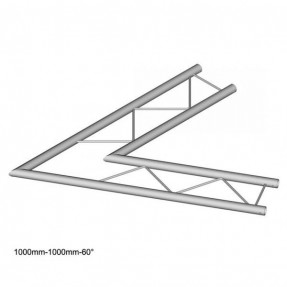 Duratruss DT 22 C20H-L60 60 degree corner - konstrukcja alu