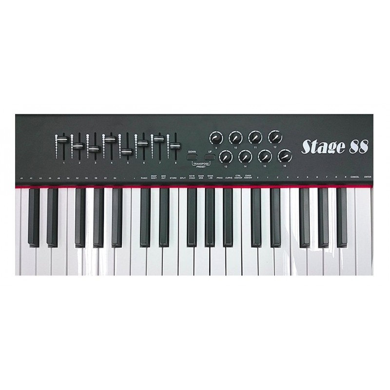 Midiplus Stage 88 - Klawiatura sterująca USB / MIDI Midiplus Stage 88 - Klawiatura sterująca USB / MIDI