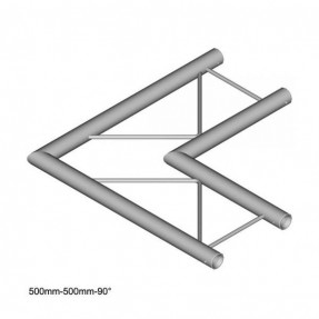 Duratruss DT 22 C21H-L90 90 degree corner 50cm - konstrukcja alu