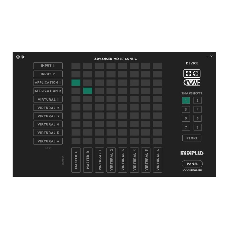 Midiplus STUDIO VALVE - Lampowy interfejs audio