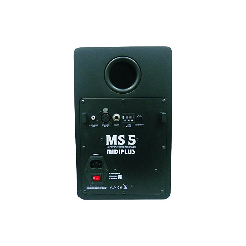 Midiplus MS 5 - Monitory studyjne aktywne 5" Midiplus MS 5 - Monitory studyjne aktywne 5"