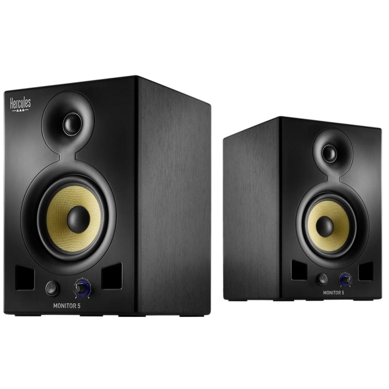 Hercules DJ Monitor 5 - Aktywne monitory studyjne Hercules DJ Monitor 5 - Aktywne monitory studyjne