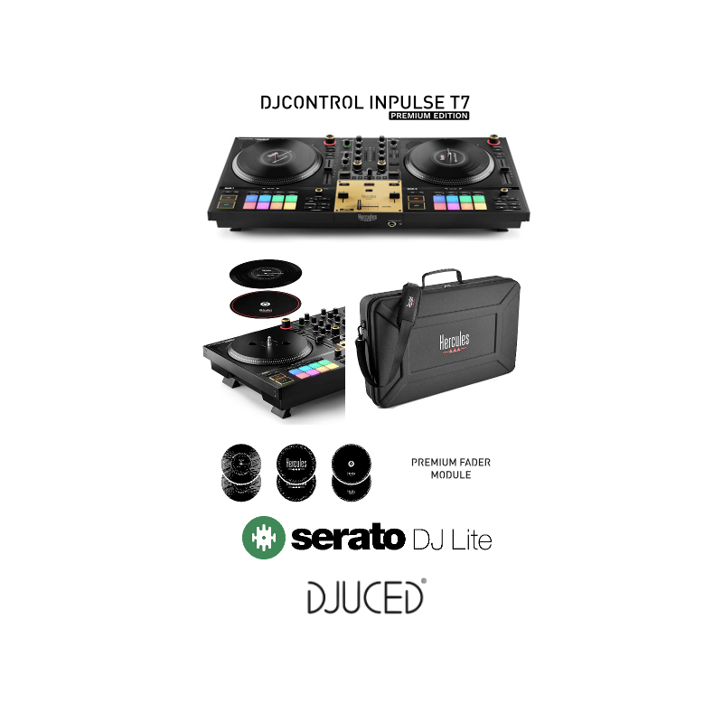 Hercules DJ Inpulse T7 Premium - Kontroler DJ Hercules DJ Inpulse T7 Premium - Kontroler DJ