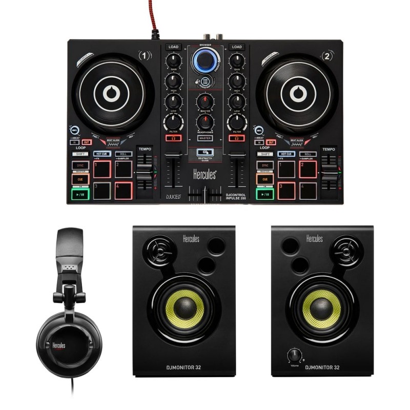 Hercules DJ Learning Kit - Zestaw DJ Hercules DJ Learning Kit - Zestaw DJ