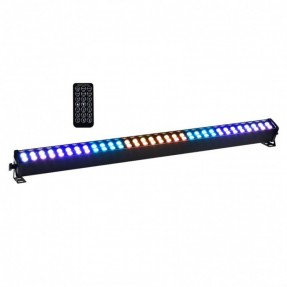 LIGHT4ME LED BAR 64X3W RGB - listwa 8 sekcji IR PILOT