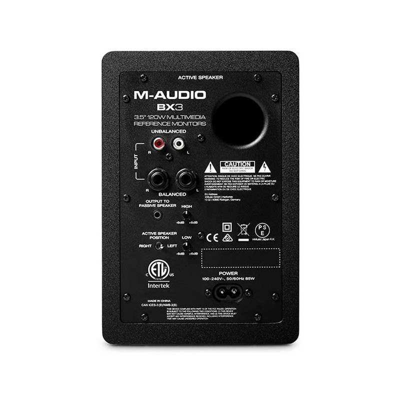 M-AUDIO BX3 Pair – Para Aktywnych Monitorów - 3