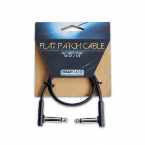 RockBoard Flat Patch Cable - 30 cm / 11 13/16" - kabel do efektów gitarowych - 1