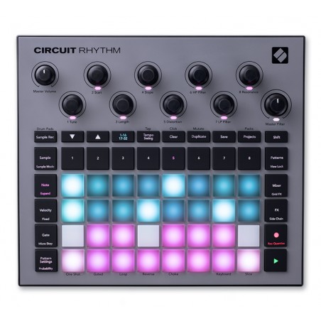 NOVATION Circuit Rhythm - sampler do tworzenia rytmów