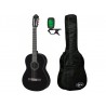 Gitara klasyczna Yamaha C40 BL 4/4 + pokrowiec, tuner - zestaw 1527