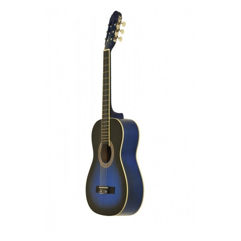 Gitara klasyczna Prima CG-1 Blue Burst 4/4 + pokrowiec, tuner - zestaw 1530