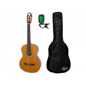Gitara klasyczna Epiphone Classical E1 4/4 + pokrowiec, tuner - zestaw 1531