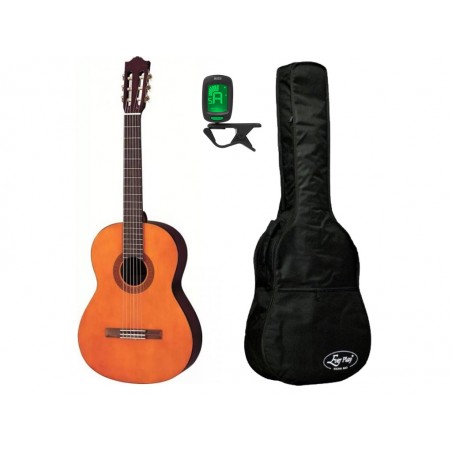 Gitara klasyczna Yamaha C40II NT + pokrowiec, tuner - zestaw 1537