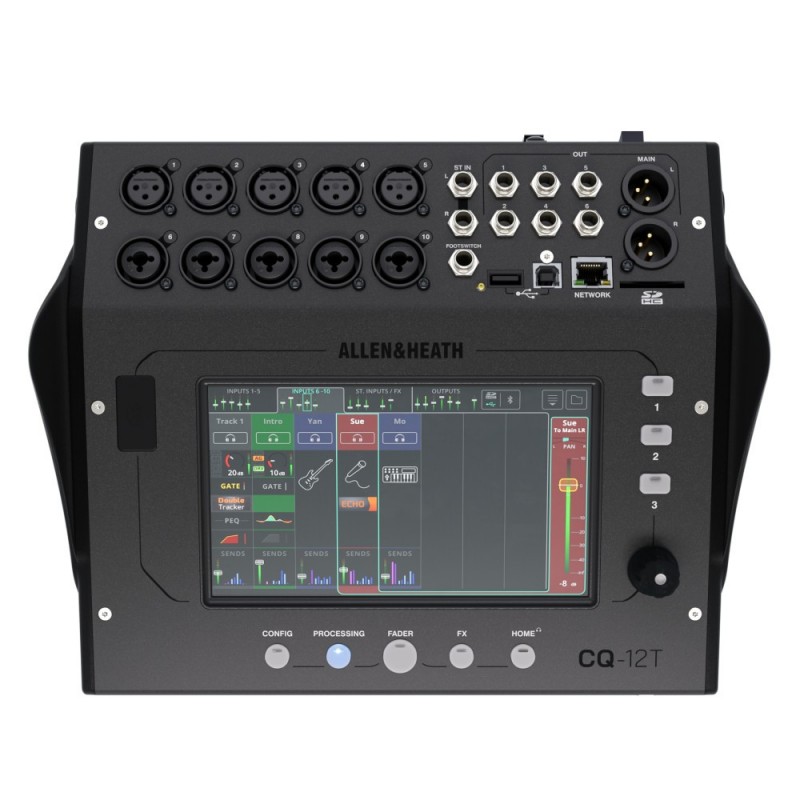 Allen & Heath CQ-12T mikser cyfrowy + uchwyty rack montażowe