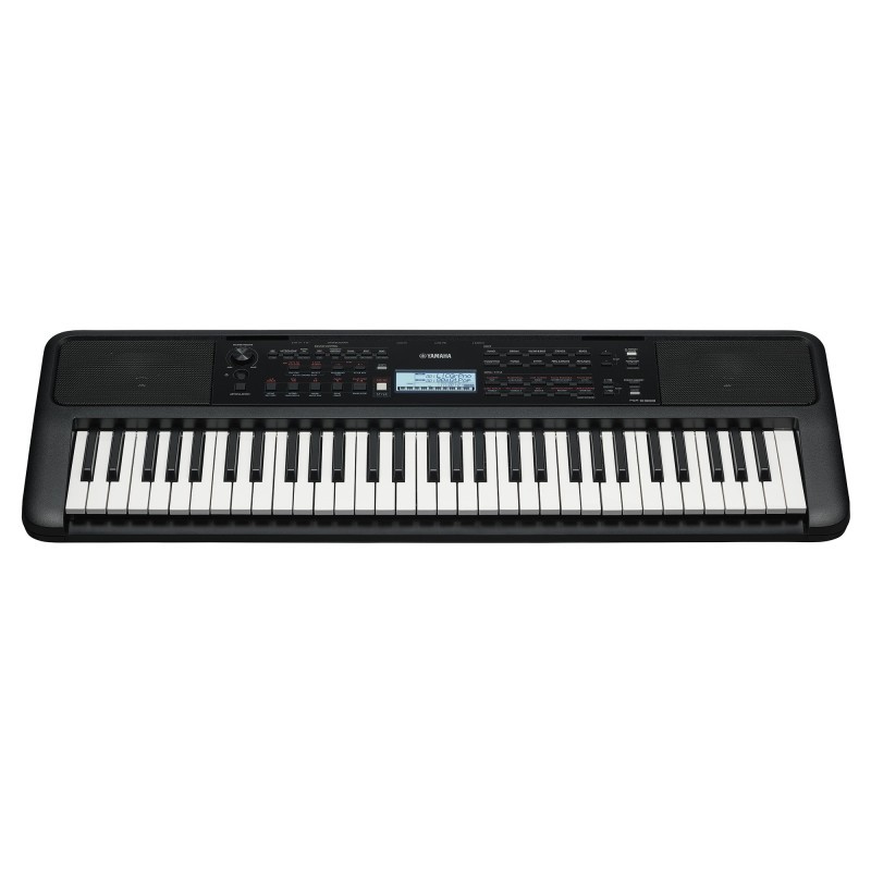 Keyboard Yamaha PSR-E383 + statyw + ława + słuchawki