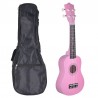 NN UK 01 PINK - Ukulele sopranowe z pokrowcem NN UK 01 PINK - Ukulele sopranowe z pokrowcem