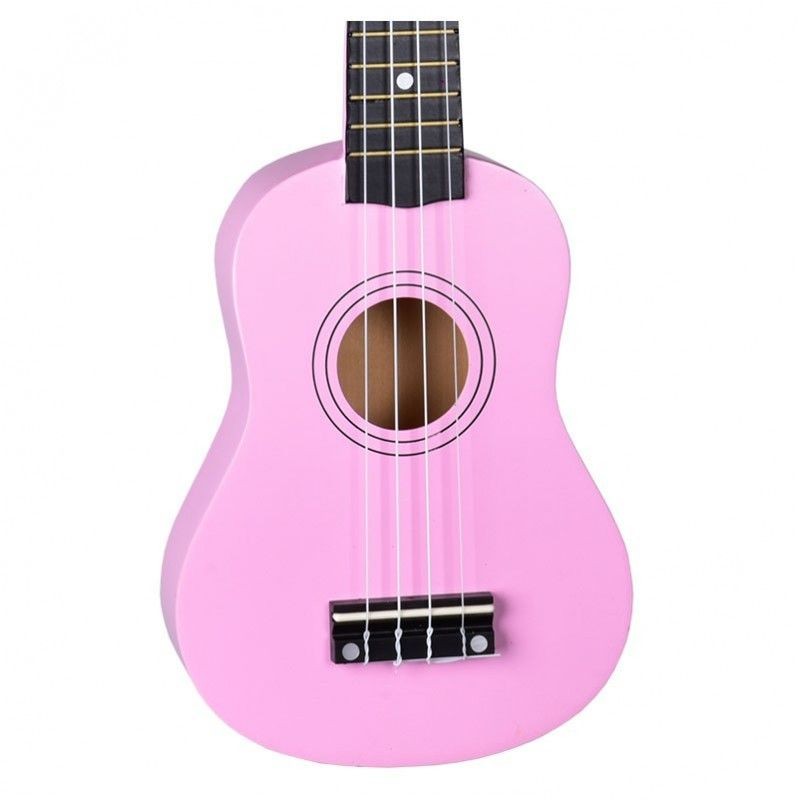 NN UK 01 PINK - Ukulele sopranowe z pokrowcem NN UK 01 PINK - Ukulele sopranowe z pokrowcem