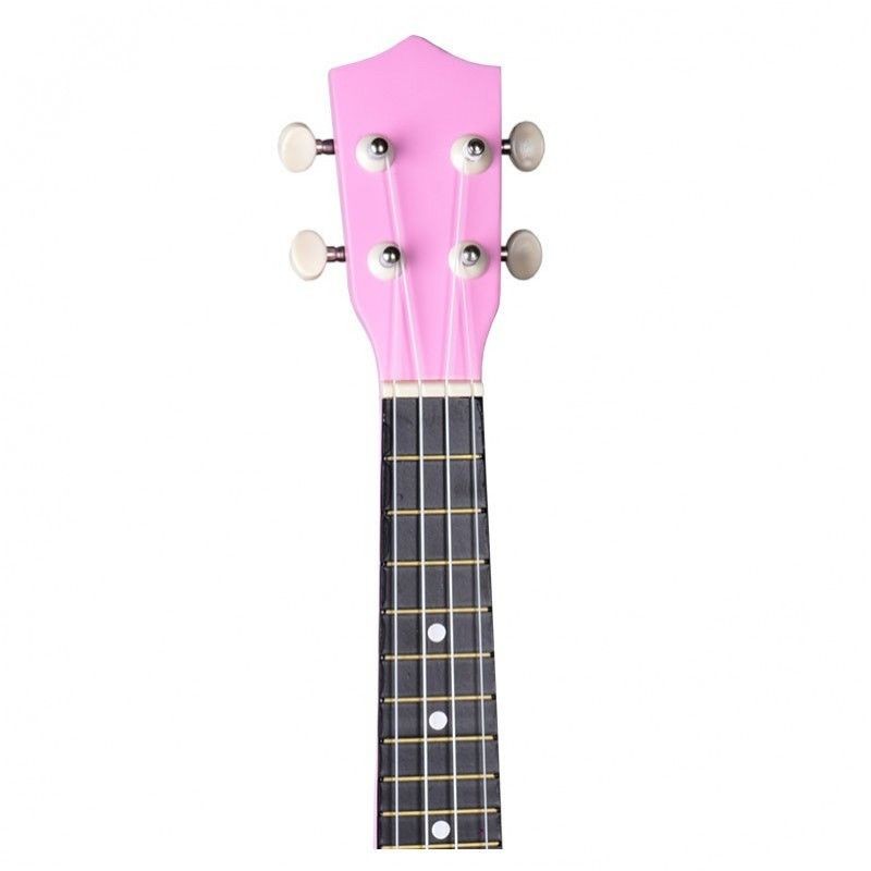 NN UK 01 PINK - Ukulele sopranowe z pokrowcem NN UK 01 PINK - Ukulele sopranowe z pokrowcem