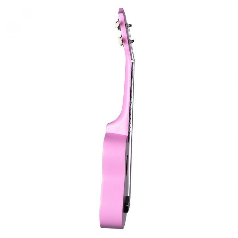 NN UK 01 PINK - Ukulele sopranowe z pokrowcem NN UK 01 PINK - Ukulele sopranowe z pokrowcem