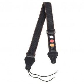 NN GBE - Pasek do gitary z kieszonkami na kostki