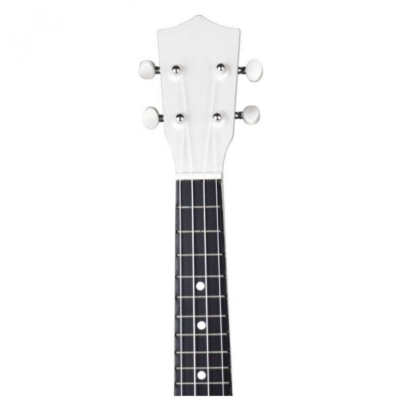 NN UK 01 WHITE - Ukulele sopranowe z pokrowcem NN UK 01 WHITE - Ukulele sopranowe z pokrowcem
