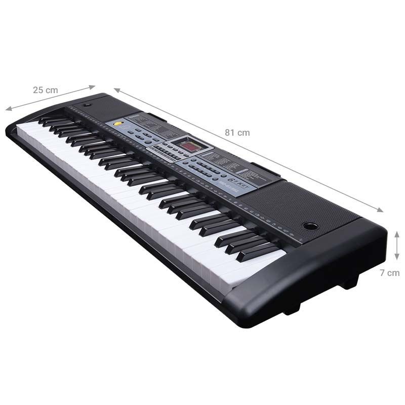 MQ 6136L - Keyboard z mikrofonem dla dzieci