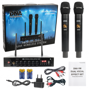 DNA VM DUAL VOCAL EFFECT SET - Bezprzewodowy system mikrofonowy