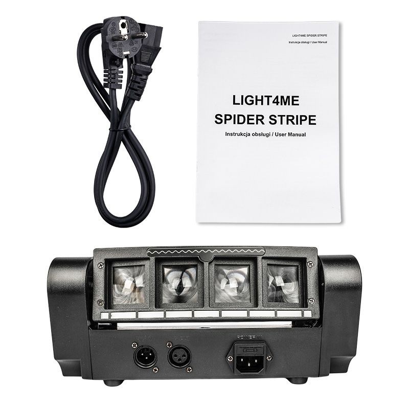 Light4Me SPIDER STRIPE - Efekt LED disco stroboskop