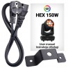Light4Me HEX 150W - Głowa ruchoma SPOT LED Light4Me HEX 150W - Głowa ruchoma SPOT LED