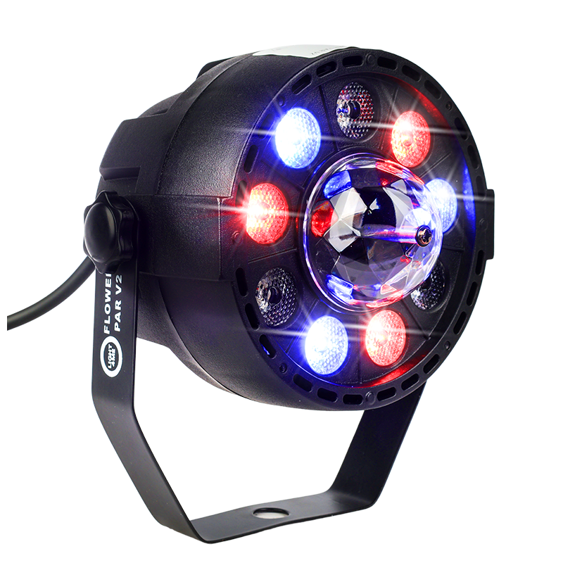 Light4Me FLOWER PAR V2 - Reflektor PAR dyskotekowy LED RGB Light4Me FLOWER PAR V2 - Reflektor PAR dyskotekowy LED RGB