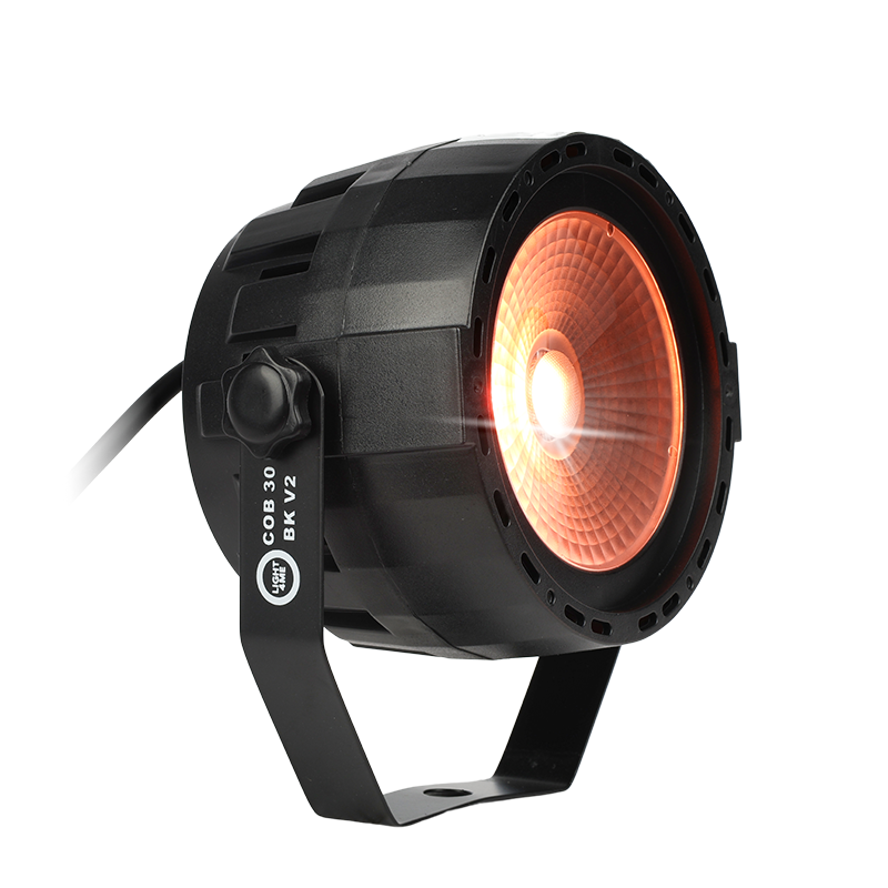 Light4Me COB 30 BK V2 - Reflektor PAR LED RGB