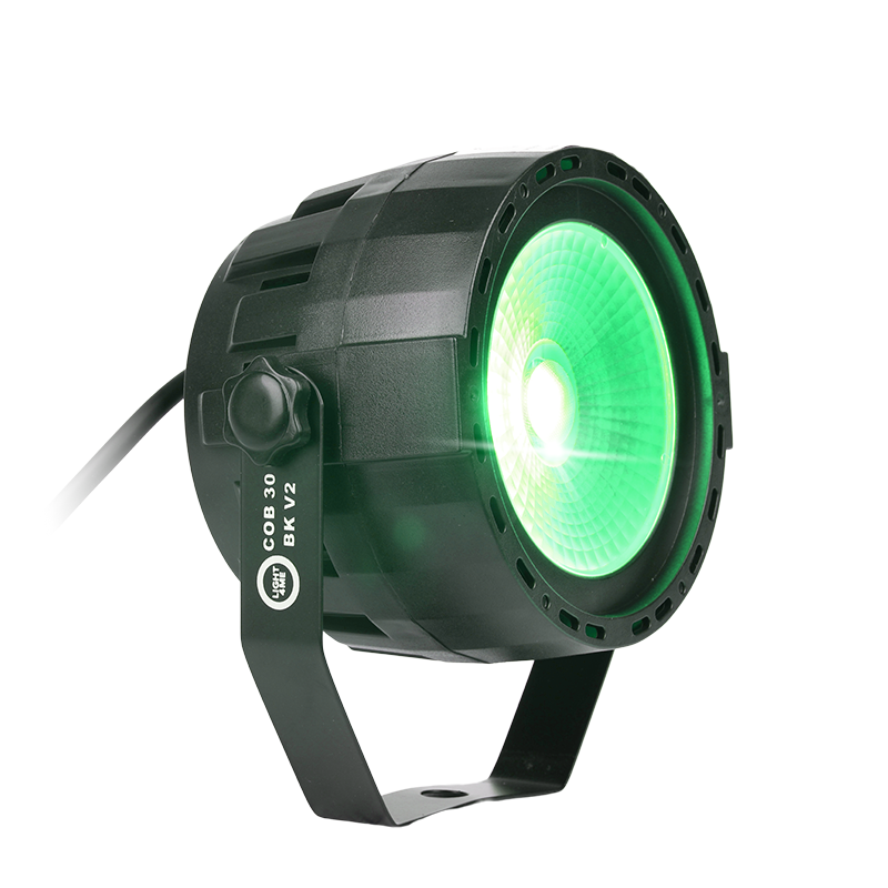 Light4Me COB 30 BK V2 - Reflektor PAR LED RGB