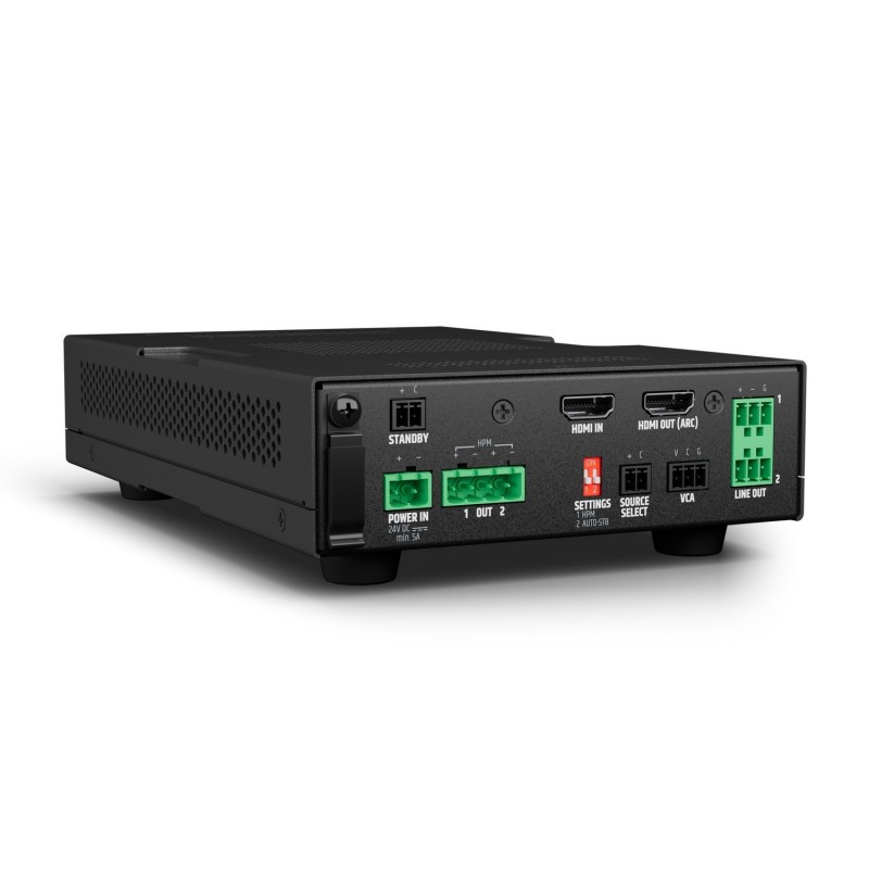 LD Systems AMP 205 AV - Odbiornik audio HDMI i wzmacniacz 2x50W @ 4 Ohm