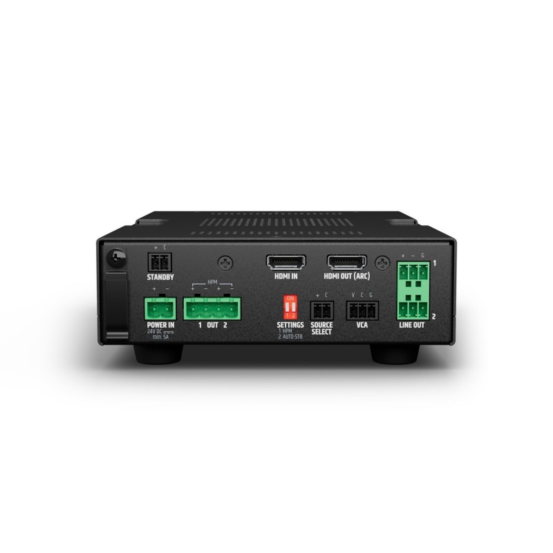 LD Systems AMP 205 AV - Odbiornik audio HDMI i wzmacniacz 2x50W @ 4 Ohm