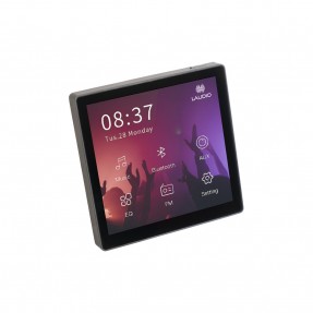 Laudio W20BT - Odtwarzacz ścienny z wyświetlaczem Bluetooth FM USB 2 x 20W