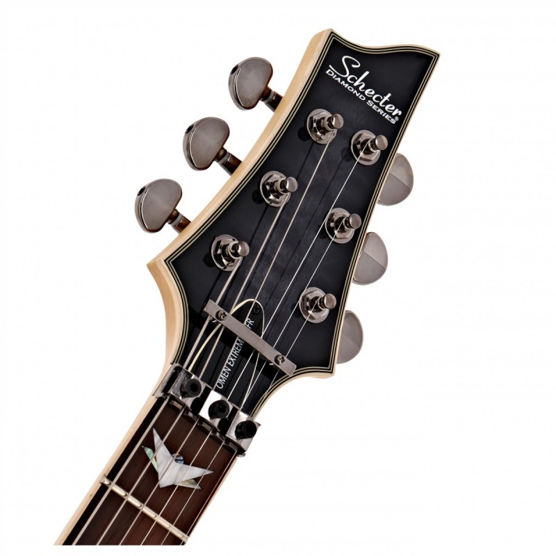 Schecter Omen Extreme 6 FR, See-Thru Black - Gitara elektryczna - 4