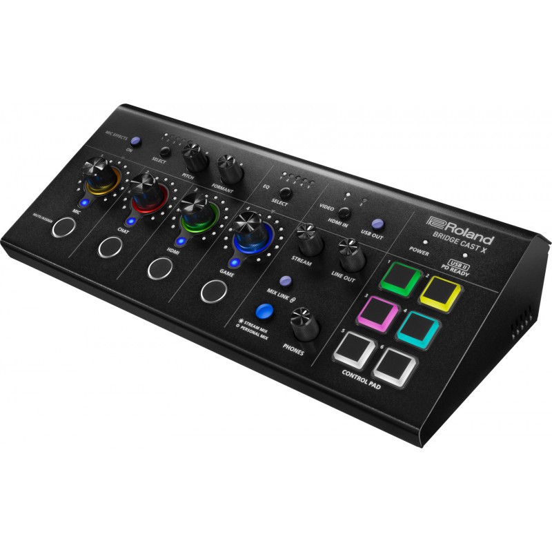 Roland BRIDGECAST X - Mikser Gamingowy, interfejs - 3